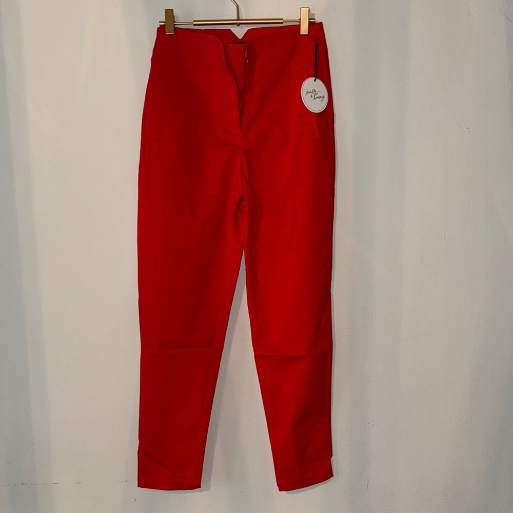 Red Women's Pants